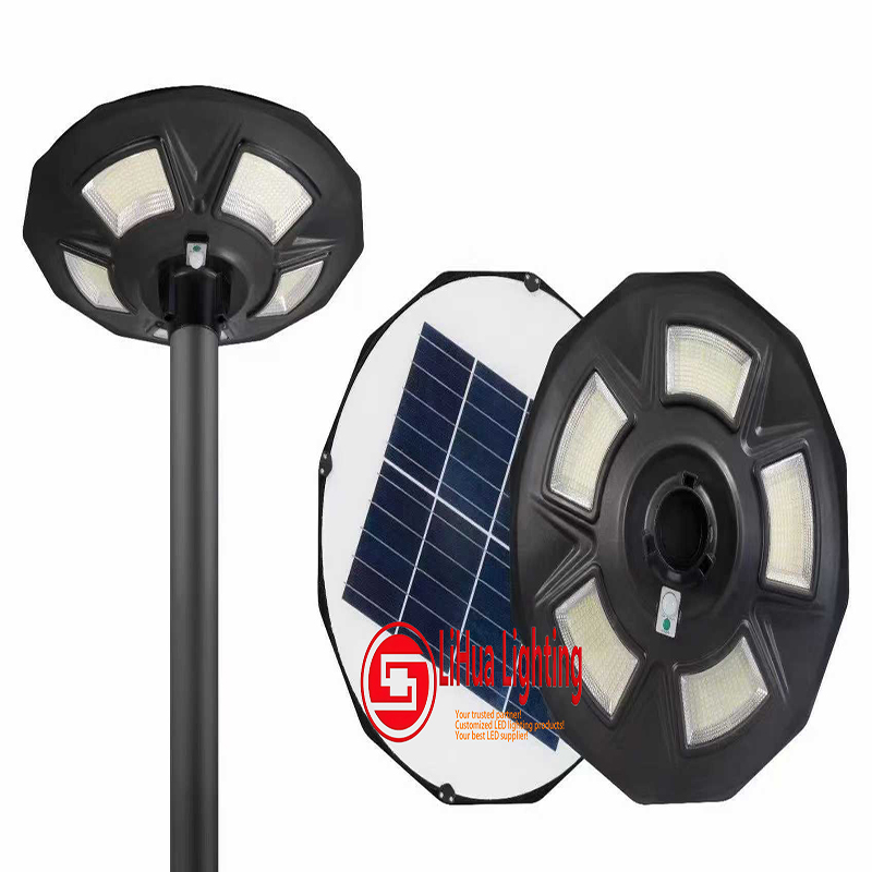 Intelligent portable solar-powered garden lights, street lights, and emergency lighting!