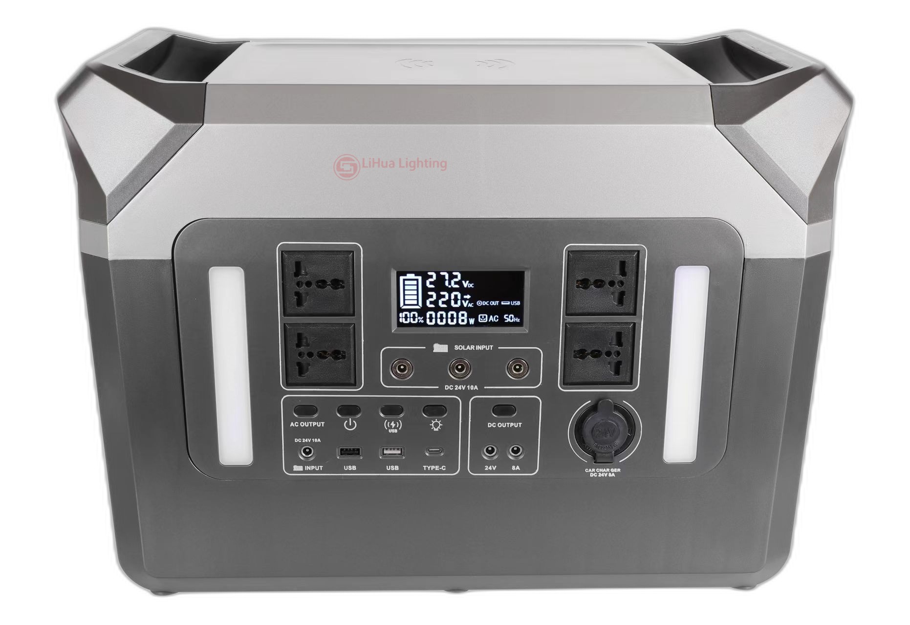 LH-PPS-D portable power station 24V output, dual LED light bars – LiHua Lighting