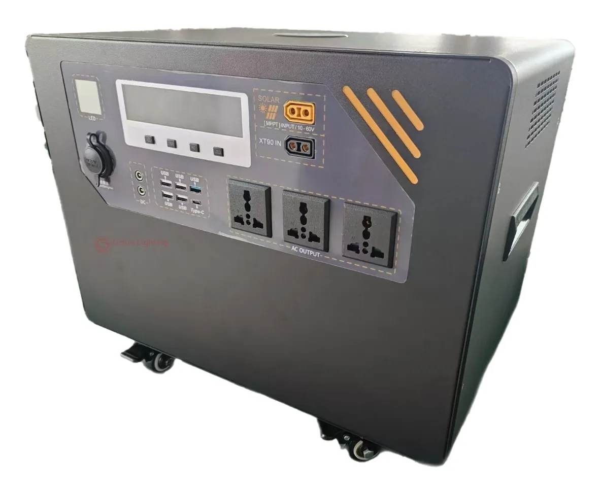 LH-PPS-HB Wheeled Home Storage Portable Power Station – LiHua Lighting