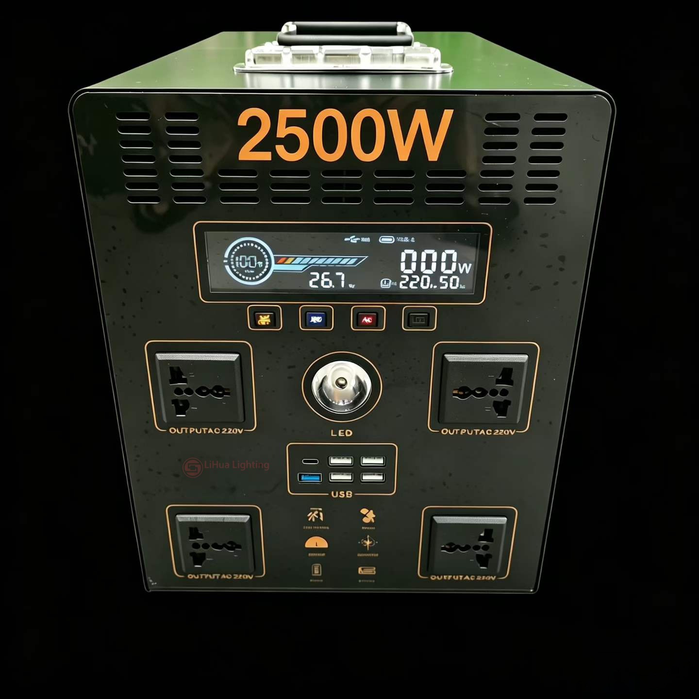 LH-PPS-HW High-Power Wheeled Portable Power Station Series – LiHua Lighting