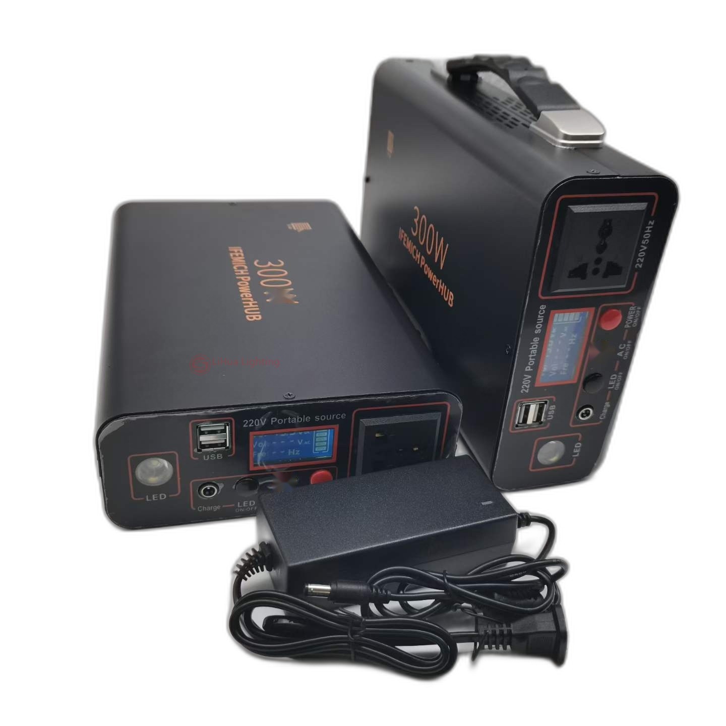 LH-PPS-HW High-Power Wheeled Portable Power Station Series – LiHua Lighting