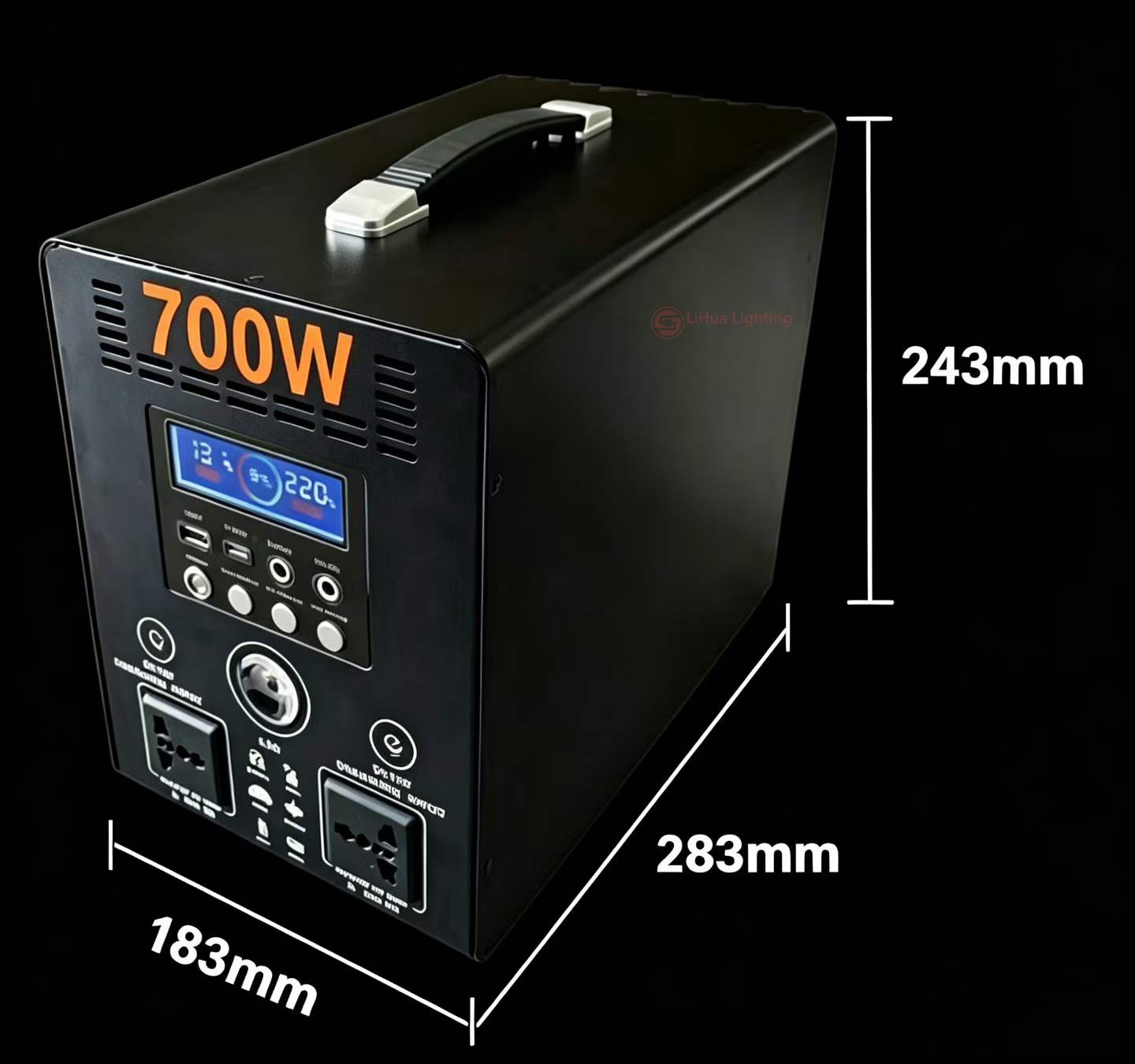 LH-PPS-HW High-Power Wheeled Portable Power Station Series – LiHua Lighting