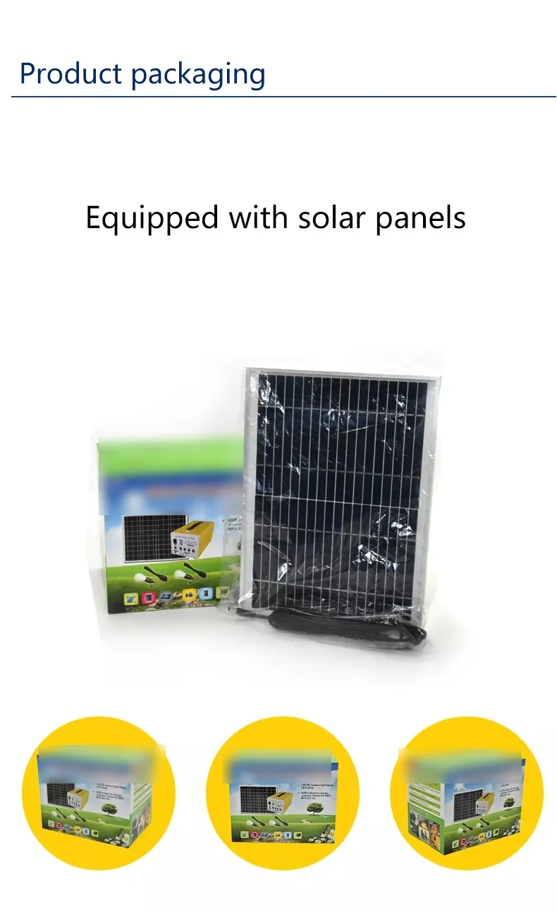 LH-DJ1212 Solar Home Lighting Kit – LiHua Lighting