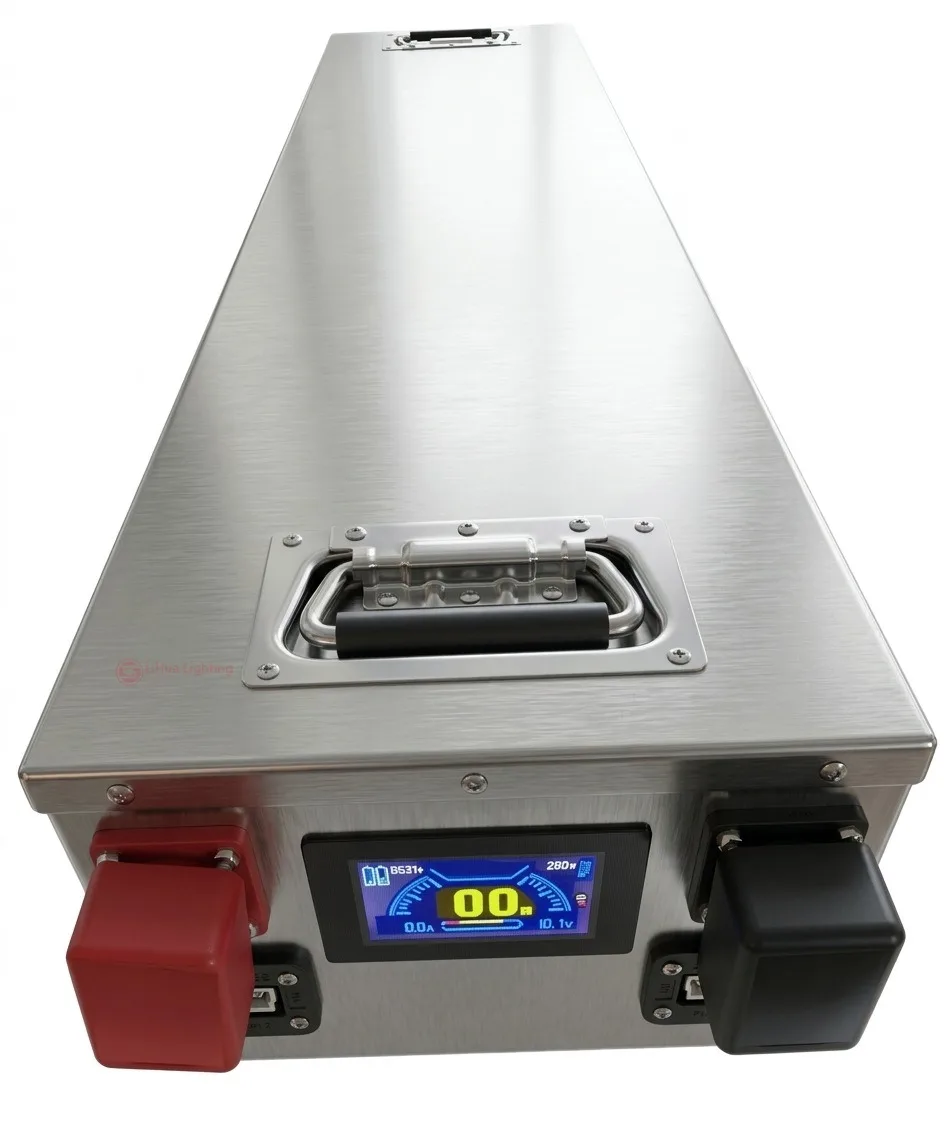 LH-EB-SS stainless-steel long battery pack – LiHua Lighting