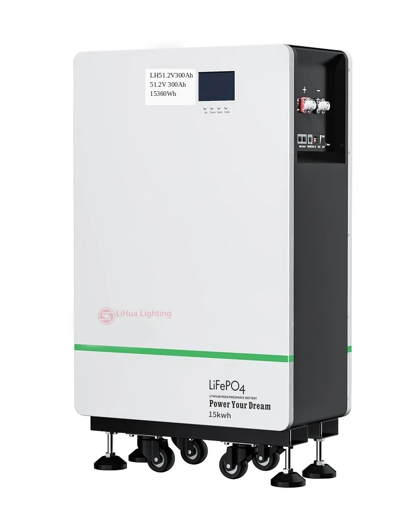 Аккумулятор LiFePO4 LH51.2V300Ah 51.2V 300Ah с ЖК-дисплеем, 15kWh – LiHua Lighting