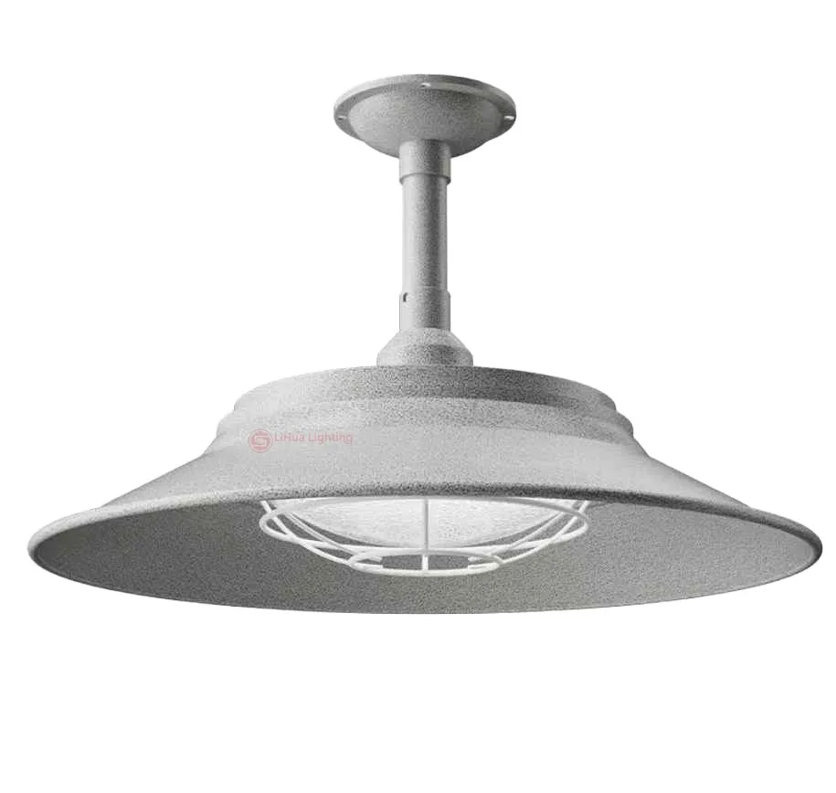 LH-WP LED warehouse pendant light with wire guard – LiHua Lighting