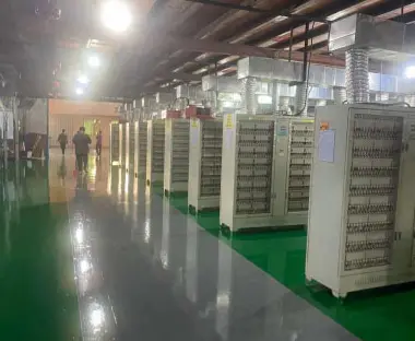 LiFePO4 battery workshop – LiHua Lighting Jiangmen Factory