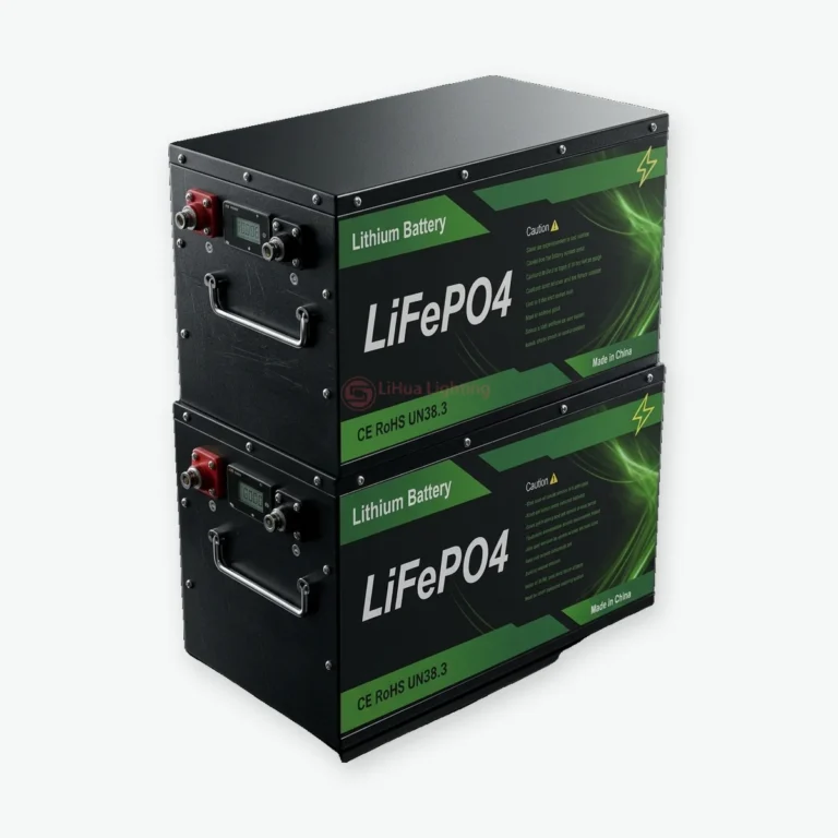 LH-12.8V Stackable LiFePO4 Battery Series – LiHua Lighting