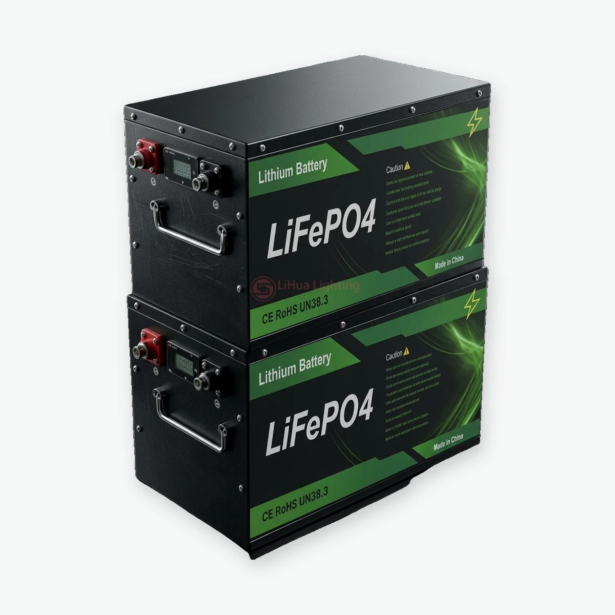 LH-12.8V Stackable LiFePO4 Battery Series 100Ah–314Ah – LiHua Lighting