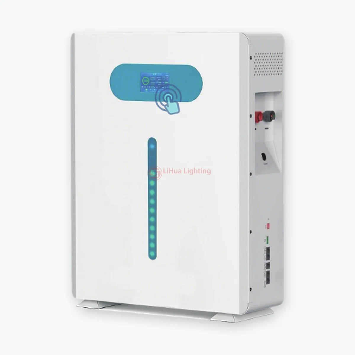 LH-51.2V100AH-LS 51.2V 100Ah Wall-mounted Home Battery (5.12kWh) – LiHua Lighting