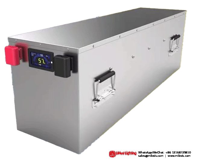 LH-EB-MD Metal-case EV Battery with SOC Display – LiHua Lighting