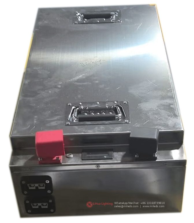 LH-EB-SS Stainless-steel E-tricycle Lithium Battery – LiHua Lighting