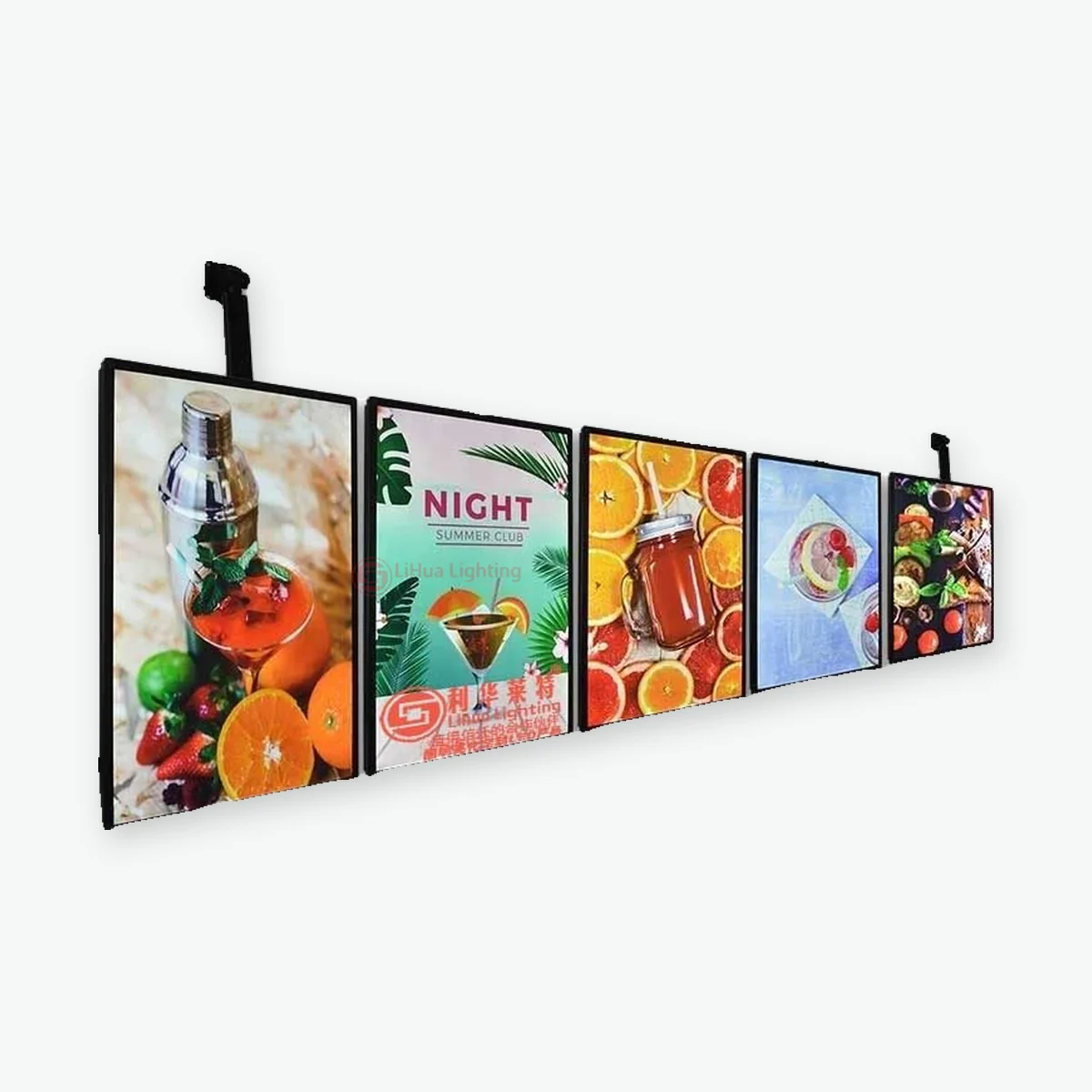 LH-POSTER-H Hanging LED Poster Screens (Multi-panel) – LiHua Lighting