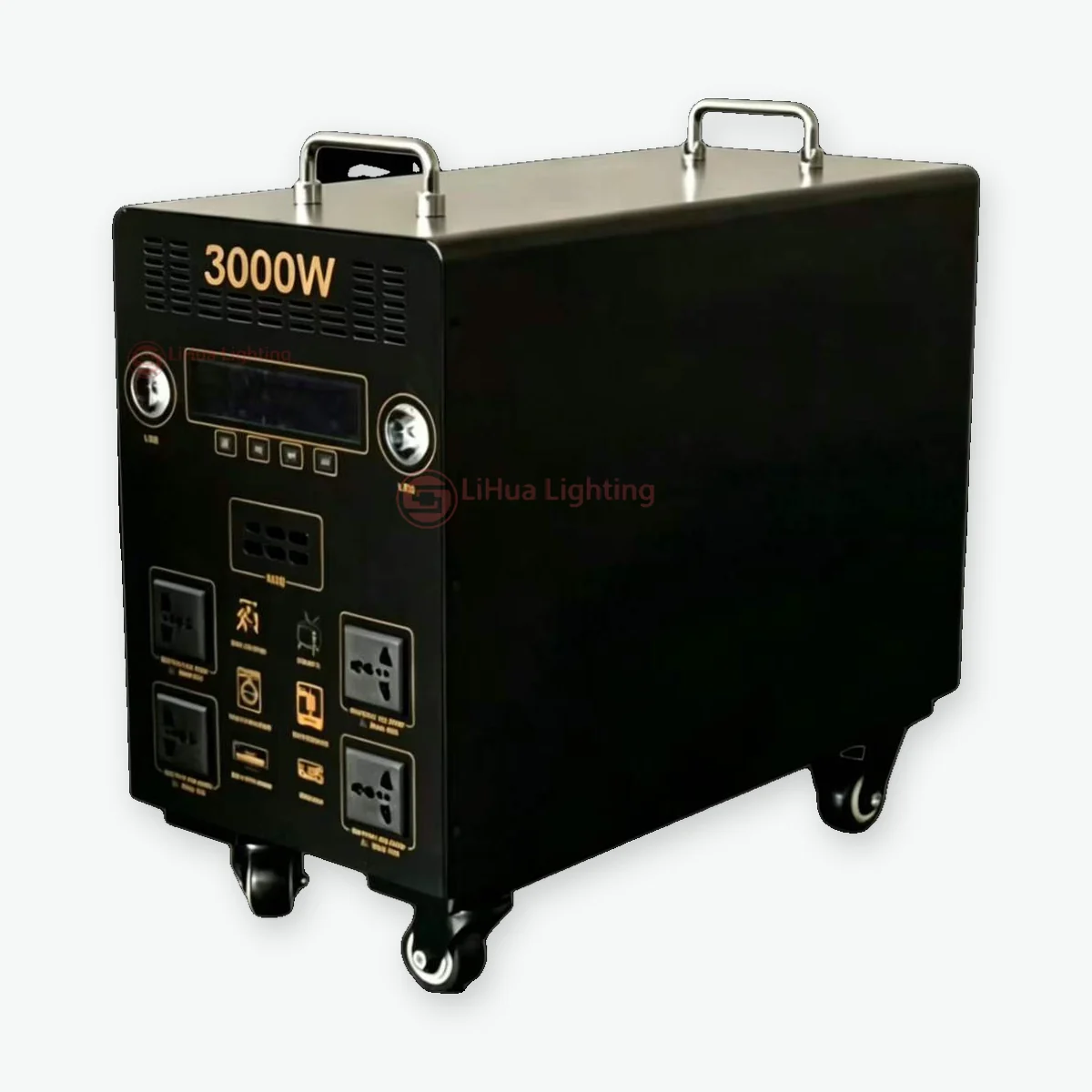 LH-PPS-HW High-Power Wheeled Portable Power Station Series – LiHua Lighting