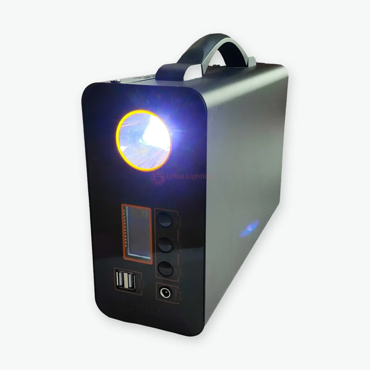 LH-PPS-T Compact Portable Power Station with Flashlight – LiHua Lighting
