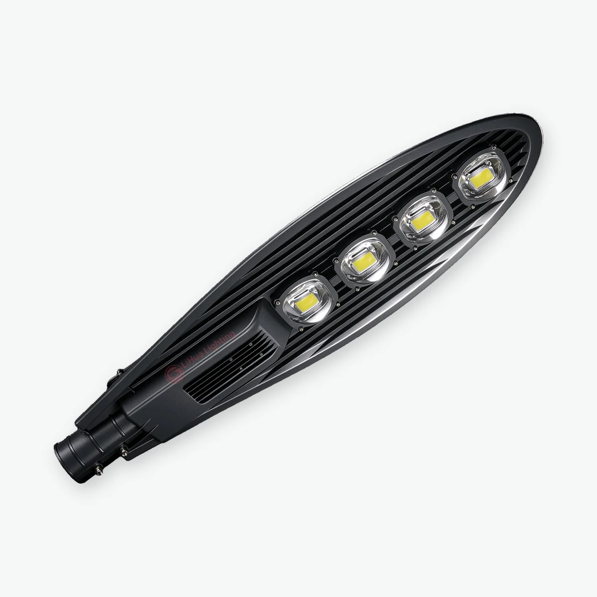 LH-RL100-200 lampadaire COB LED 200W en forme de feuille avec quatre lentilles COB – LiHua Lighting