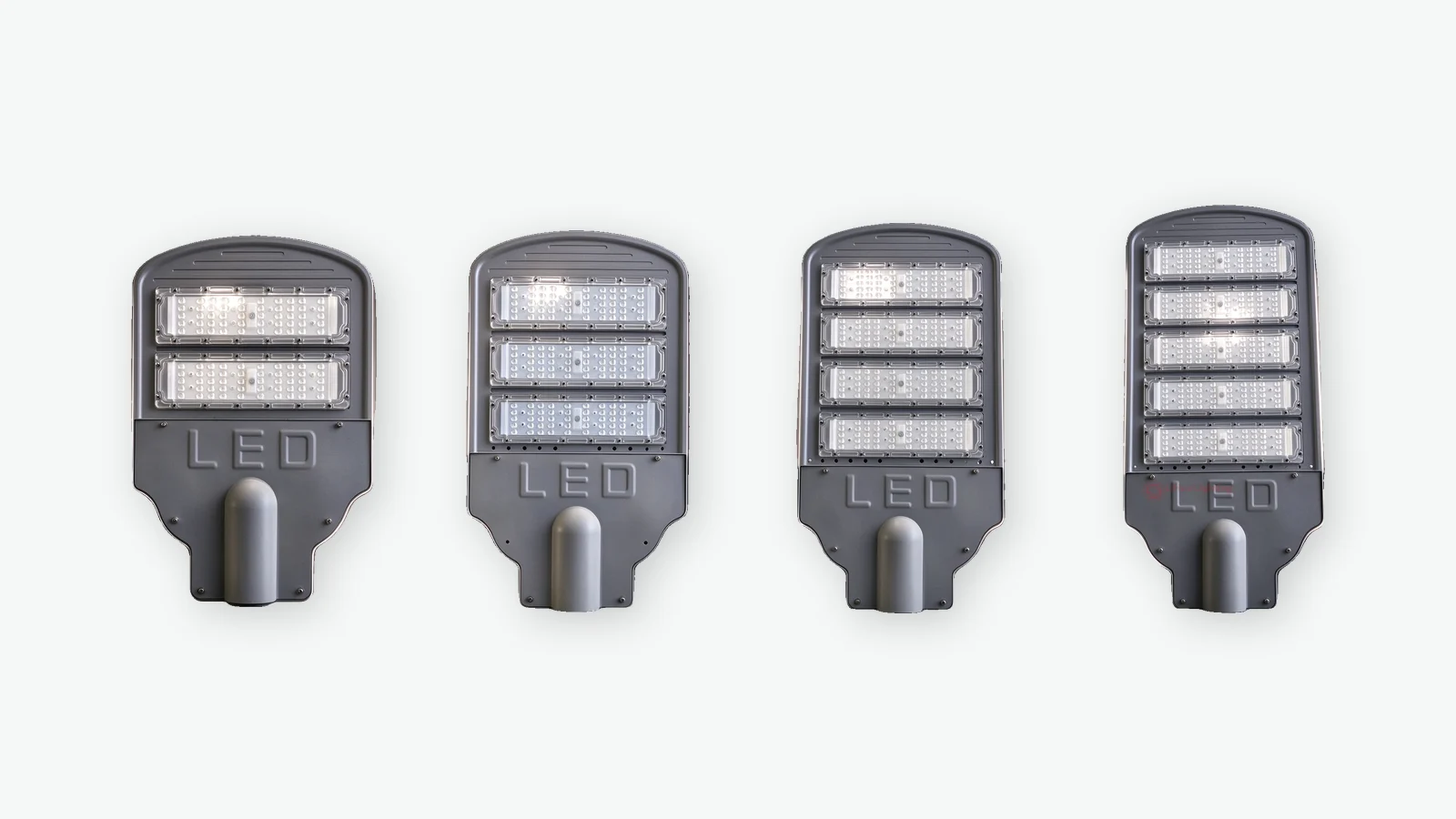 LH-RL200 series modular LED street lights with 2, 3, 4 and 5 modules – LiHua Lighting